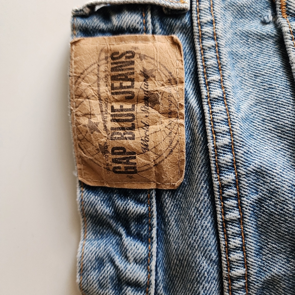 90s Vintage Gap Original Fit Denim Jeans W32xL30 Straight Relaxed